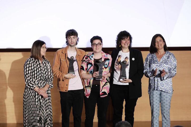 Emakunde Sariaren sari banaketa ekitaldia, Euskalduna Jauregian.