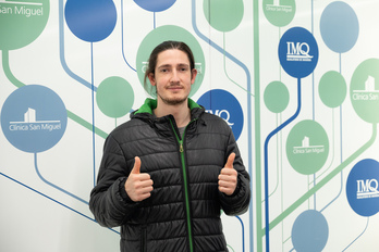 Julen Elustondo regresa a Anaitasuna como un jugador mucho más experimentado.