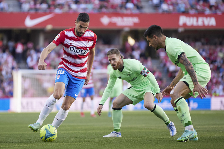 El ímpetu del Granada ha superado al Athletic.