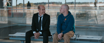 Bernard Campan y Alexandre Jollien son amigos en la vida real.