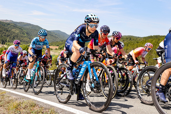 Lourdes Oyarbide, el miércoles en la segunda clásica navarra, vivirá un día especial al correr en casa la primera etapa de la Itzulia.