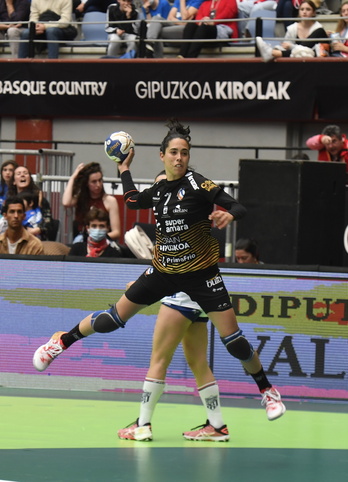 Sara Gil, en la reciente Copa celebrada en Donostia.