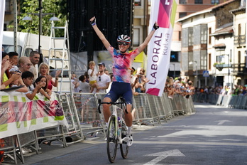 Pauliena Rooijakkers ha logrado en Durango su primera victoria en cinco años.