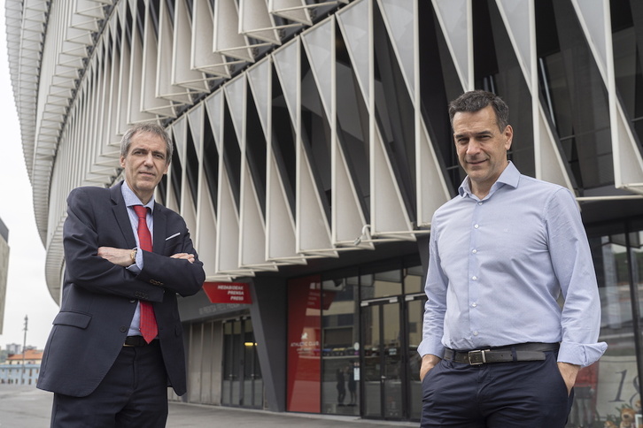 Josu Arteta y Gorka Cubes.