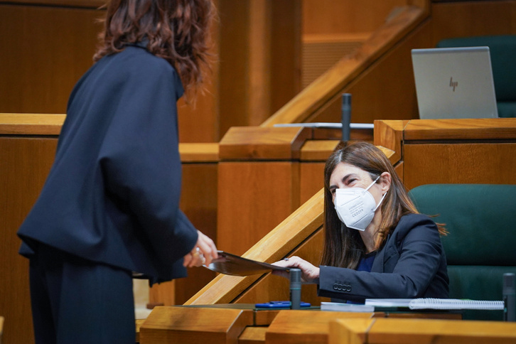 Miren Gorrotxategi, en una sesión anterior.