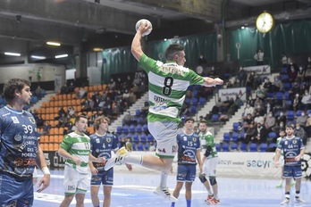 Xabier Etxeberria Cangasen aurkako ligako partidan. 