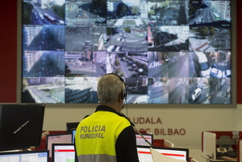Imagen de archivo de la comisaria de la Policía Municipal de Bilbo, en Miribilla.