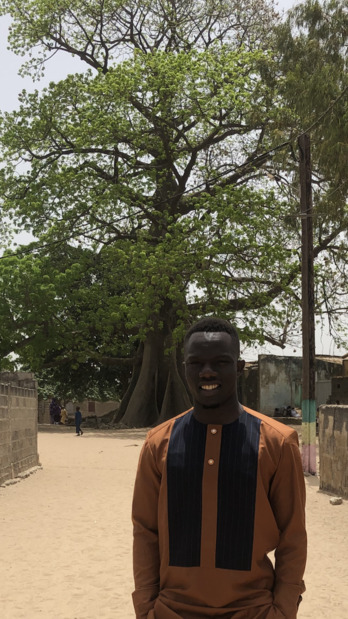 Omar Diop, Baffoul Senegalgo herrian.