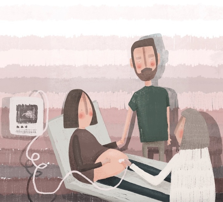 Mimatuz kolektiboak abortuari buruzko lanarekin abiatu du ibilbidea.
