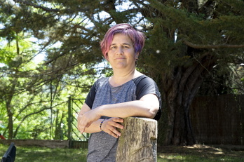 Raquel Pardo, presidenta de la asociación Aralar.