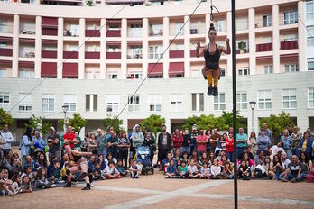 ‘Das Arnak’, capitotracción en las calles de Leioa.