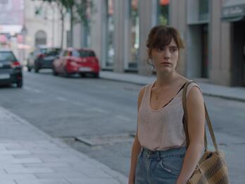 La actriz y guionista vasca Itsaso Arana en 'La virgen de agosto'. 