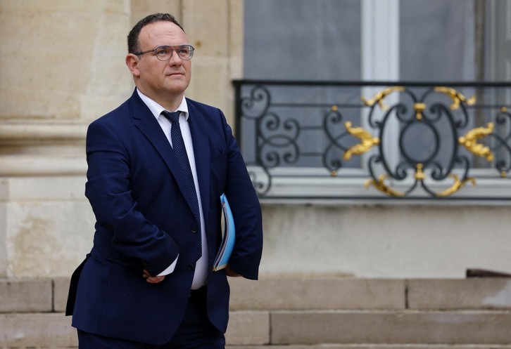 El ministro francés de Solidaridad y de las Personas con Discapacidad, Damien Abad.