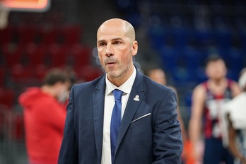Joan Peñarroya, Valentzia Basketeko entrenatzailea, eta Baskoniarena ere bai noizbait, akaso.