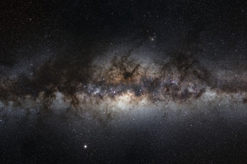 Imagen de archivo de la Vía Láctea. 