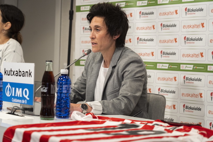 Erika Vázquez ha hablado sobre su retirada en Lezama.