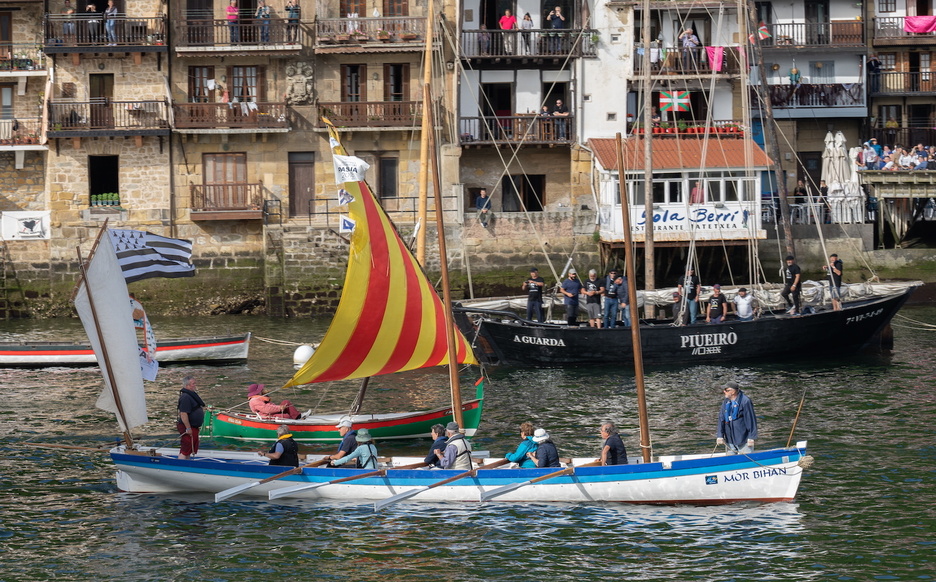 El Mor Bihan y el Piueiro también han desembarcado en Pasaia. 