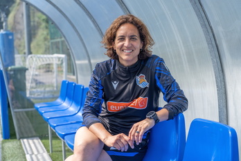 Natalia Arroyo, en Zubieta.