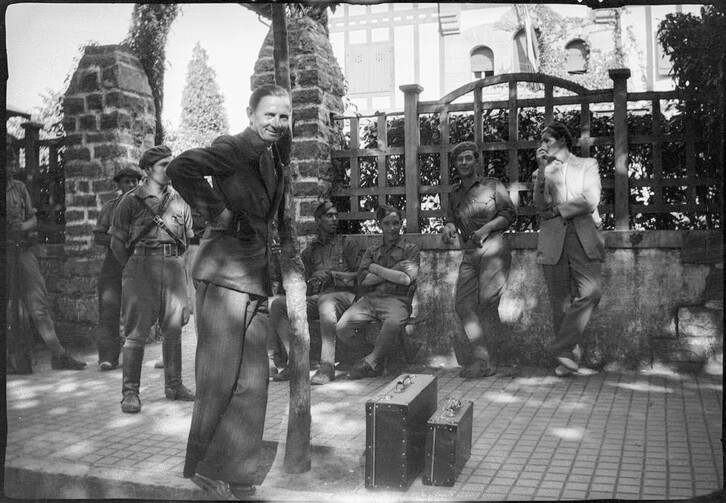 Kennedy familia Komandantziatik igaro zen 1939ko udako oporretan.