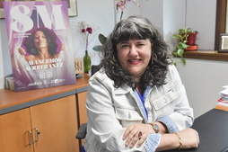 Eva Isturiz, en su despacho en el INAI.