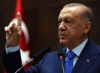 El presidente turco, Recep Tayip Erdogan.