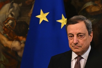 El primer ministro italiano, Mario Draghi.