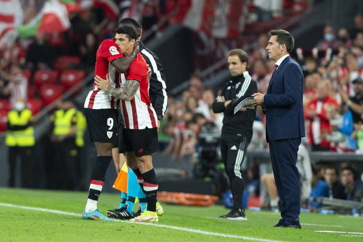 Capa disputó los únicos minutos de la temporada ante Osasuna.