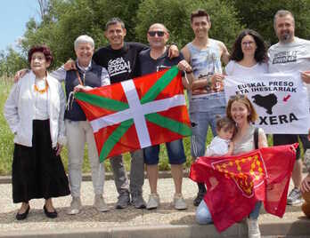 Ekaitz Sirvent, gertukoekin, espetxetik atera berritan. 