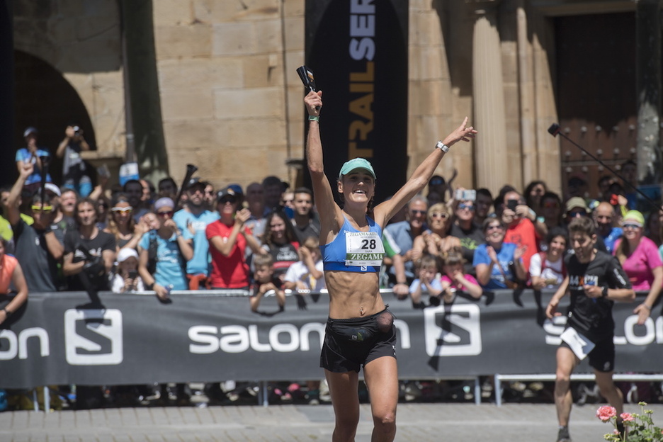 Sara Alonso donostiarraren poza. Sara Alonso donostiarraren poza.