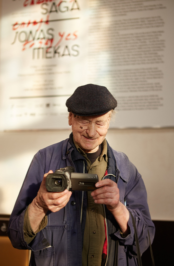 El cineasta Jonas Mekas.