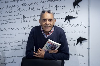 Germán Sánchez Espeso ha recopilado sus recuerdos de niñez en una obra que retrata la Iruñea de posguerra.