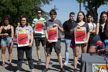 Herri Sanferminak ha suspendido las txoznak ante las imposiciones de Maya.