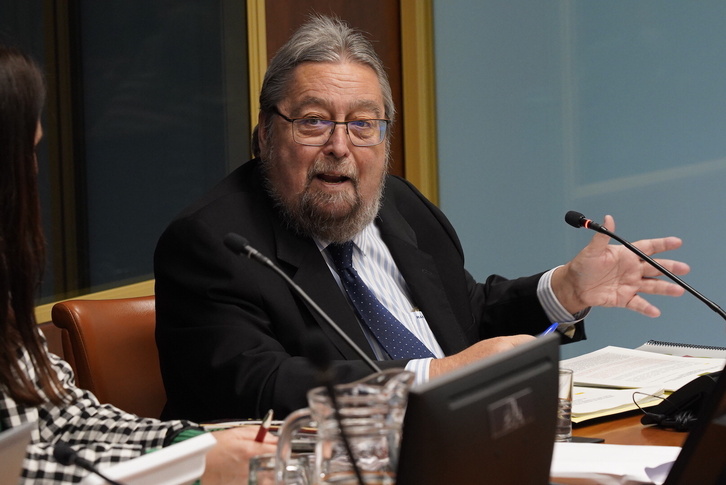 Manu Lezertua, actual Ararteko, en una imagen de archivo.