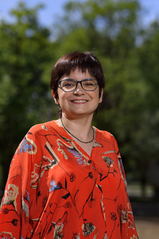 María del Río, candidata propuesta por EH Bildu para encabezar la lista al Ayuntamiento de Bilbo. 