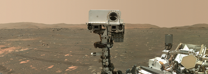 El rover de la NASA aterrizó en Marte en febrero de 2021. 