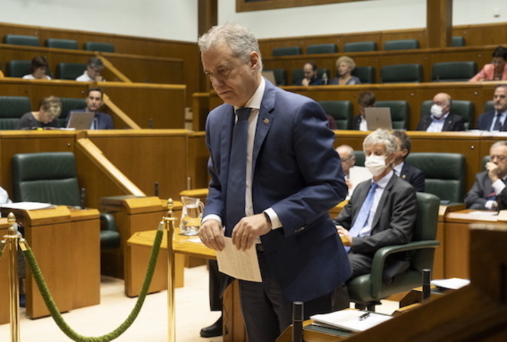 Los estados vetaron una ley de claridad en la COFoE y Urkullu ha afirmado que «esta es la realidad».