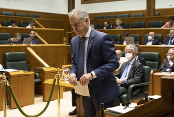 Los estados vetaron una ley de claridad en la COFoE y Urkullu ha afirmado que «esta es la realidad».