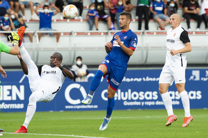 Gorka Guruzeta ha marcado 13 goles con el Amorebieta.