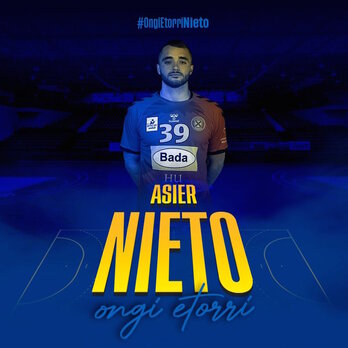 Asier Nieto taldean dagoen Gorka Nietoren anaia da.
