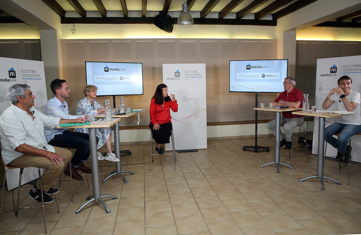 Debate con la mayoría de los candidatos de la cuarta circunscripcion organizado por Mediabask.