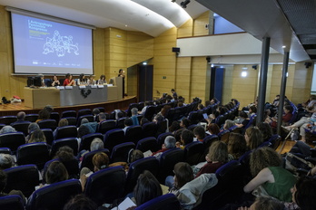 Cientos de mujeres han participado en el Congreso de Antropología Feminista de Donostia.