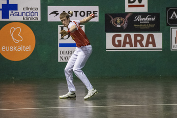 Jon Mariezkurrenak partida bikaina jokatu du Gallartan.