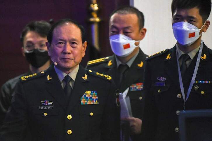 Wei Fenghe Txinako Defentsa ministroa.