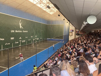 Las gradas de la Uni han mostrado este aspecto.