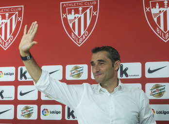 Valverdek 2017an utzi zuen Athletic.