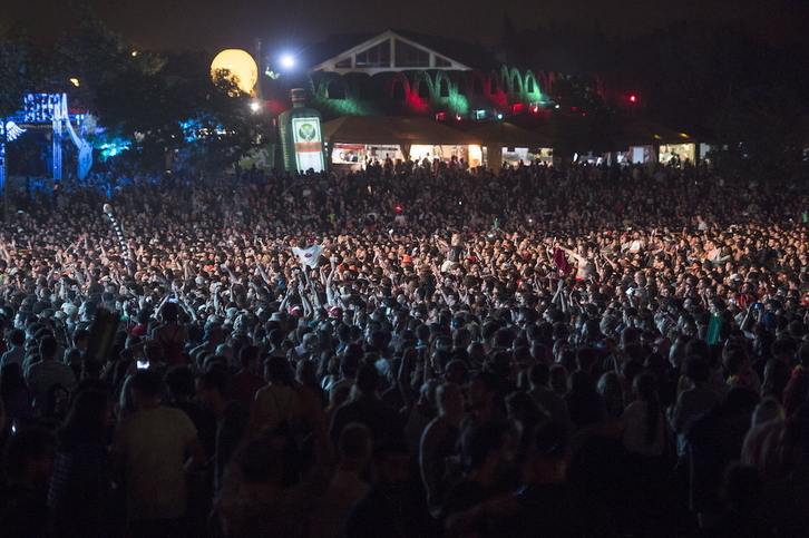 Un concierto del BBK Live.