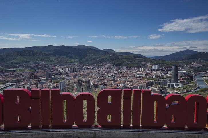 Panorámica de Bilbo, desde Artxanda