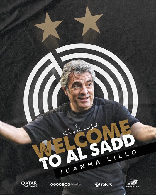 Juanma Lillo ya es el nuevo entrenador del Al Sadd.