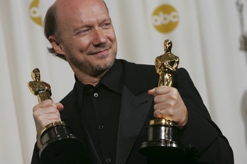 El director de cine canadiense y presunto agresor Paul Haggis.