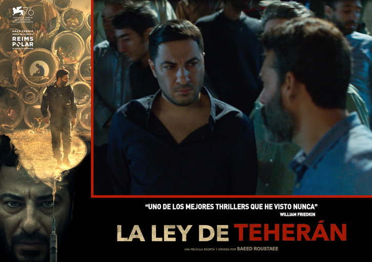 Navid Mohammadzadeh es el narco y Payman Maadi el policía.